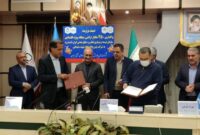 مبادله قرارداد واگذاری ۴۵۰ هکتار اراضی منطقه ویژه خلیج فارس به شرکت پتروپالایشگاه شهید سلیمانی