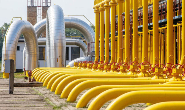 کاهش ذخایر گاز در اروپا به کمتر از نصف کاهش ذخایر گاز در اروپا به کمتر از نصف