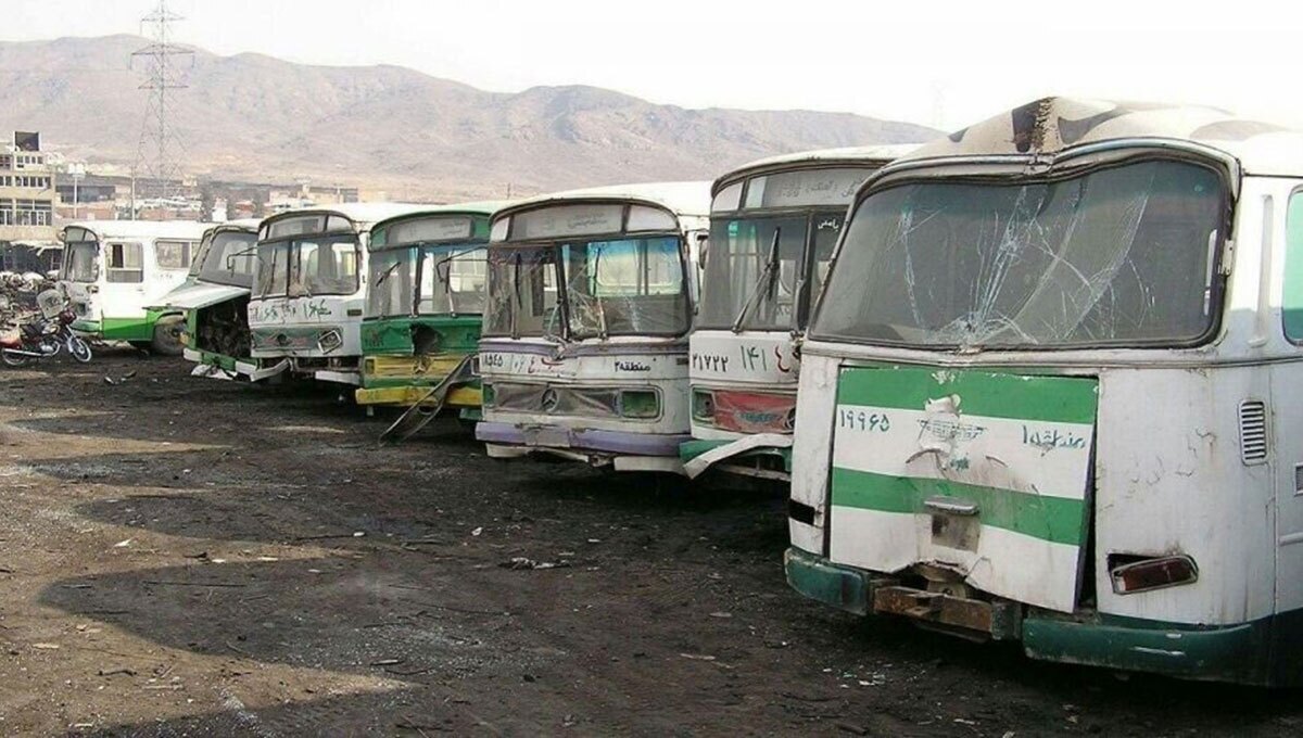 ۷۰ درصد اتوبوس‌های کشور فرسوده هستند