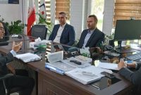 جلسه مشترک سازمان نظام صنفی رایانه‌ای هرمزگان با منطقه ویژه صنایع معدنی و فلزی خلیج فارس