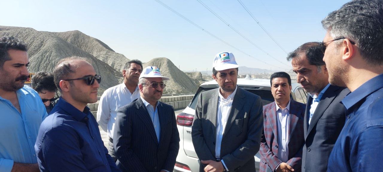آقاجانلو از طرح ساماندهی پساب شهری بندرعباس بازدید کرد