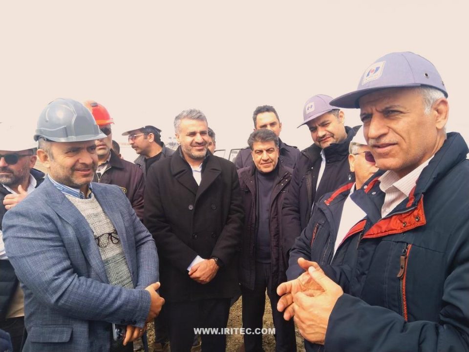 شرکت ایریتک عملیات اجرایی سالن فولادسازی و تصفیه‌خانه فولاد قروه را آغاز کرد+ عکس