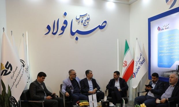 حضور صبا فولاد خلیج فارس در هفتمين نمايشگاه ایران اکسپو+ عکس حضور صبا فولاد خلیج فارس در هفتمين نمايشگاه ایران اکسپو+ عکس
