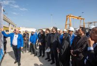 بازدید وزیر صمت از بزرگ‌ترین واحد نمک‌زدایی کشور