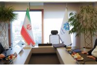 محور دیدار مدیران عامل گروه سرمایه‌گذاری غدیر و بانک صادرات