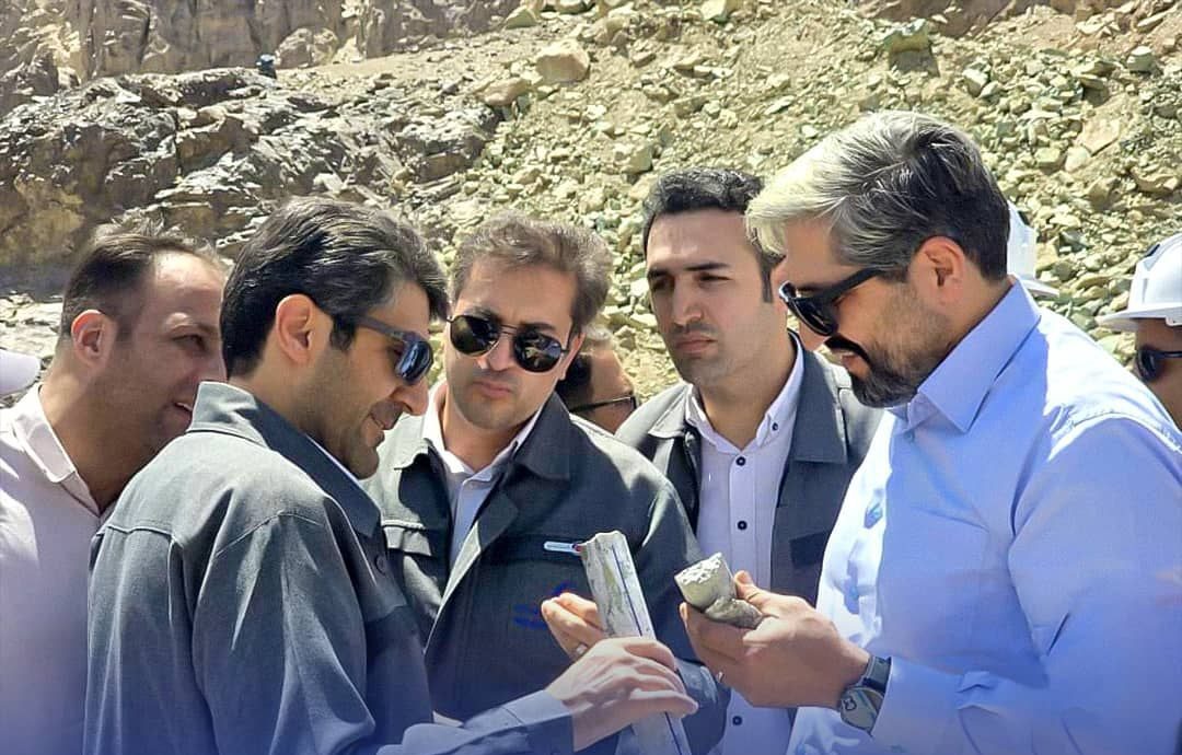 بازدید مدیرعامل گهرزمین از معدن مس زاهدان