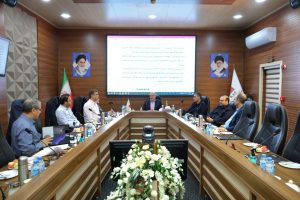 بررسی آخرین وضعیت تولید و پروژه های توسعه ای و افزایش شتاب در اجرای طرحهای استراتژیک 1 photo 2025 09 17 20 53 15