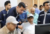 بازدید استاندار هرمزگان از شرکت صبا فولاد خلیج فارس