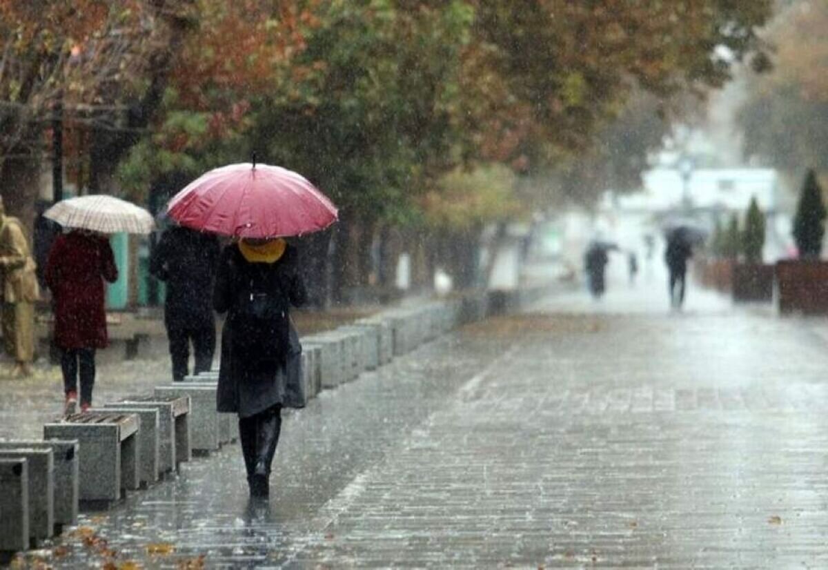 این مناطق از دوشنبه منتظر بارش باران باشند