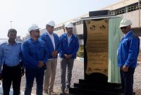 واحد دوم نمک‌زدایی آب شیرین‌کن بندرعباس، به ظرفیت 70 میلیون متر مکعب افتتاح شد