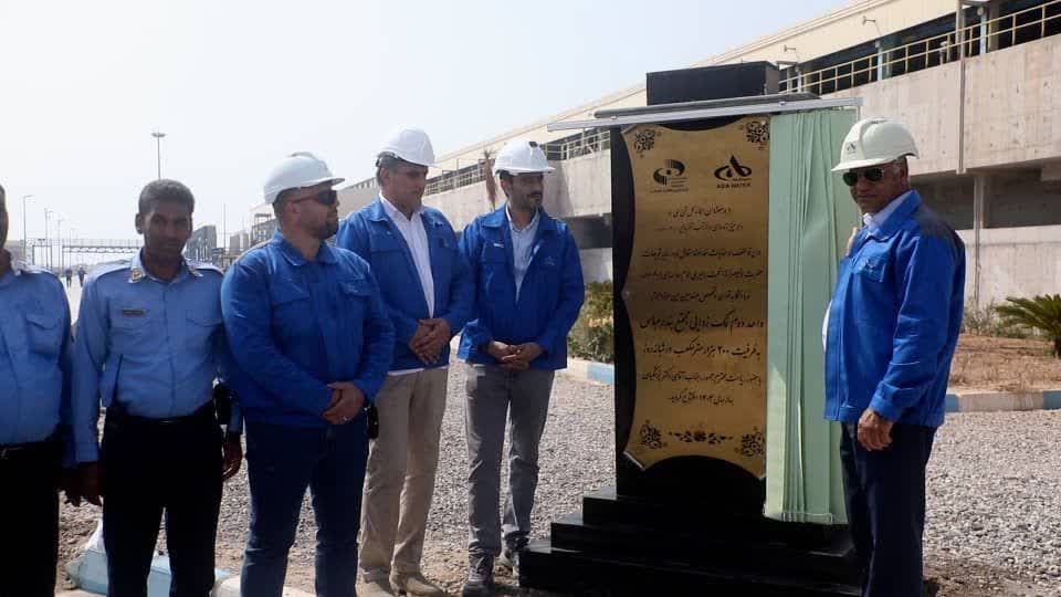 واحد دوم نمک‌زدایی آب شیرین‌کن بندرعباس، به ظرفیت ۷۰ میلیون متر مکعب افتتاح شد