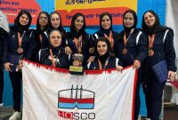 درخشش بانوان فولاد هرمزگان در رقابت‌های کشوری ایمیدرو؛ کسب مقام سوم تیمی و ۶ مدال انفرادی