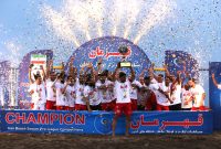 فولاد هرمزگان جام قهرمانی بالای سر برد فولاد هرمزگان جام قهرمانی بالای سر برد