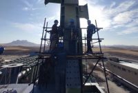 پیشرفت پروژه عظیم فولاد کردستان در قاب تصویر / آغاز مرحله دوم نصب اجزاء کوره پیشرفت پروژه عظیم فولاد کردستان در قاب تصویر / آغاز مرحله دوم نصب اجزاء کوره