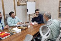 دیدار چهره به چهره معاون منابع انسانی و امور اجتماعی با کارکنان شرکت فولاد خوزستان دیدار چهره به چهره معاون منابع انسانی و امور اجتماعی با کارکنان شرکت فولاد خوزستان