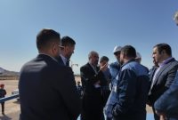 بازدید علیرضا چایچی از پروژه فولاد آلیاژی مرکزی بافق در نخستین روز کاری بازدید علیرضا چایچی از پروژه فولاد آلیاژی مرکزی بافق در نخستین روز کاری