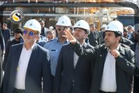 بازدید استاندار و مقامات ارشد استان اصفهان از یک دستاورد ملی غرورانگیز؛ فاز نخست پروژه FRW پالایشگاه نفت سپاهان