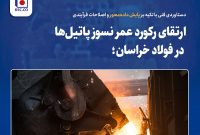 ارتقای رکورد عمر نسوز پاتیل‌ها در فولاد خراسان؛ دستاوردی فنی با تکیه بر پایش داده‌محور و اصلاحات فرآیندی