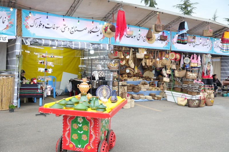 فرصتی برای آشنایی با تنوع غذایی و صنایع‌دستی گیلان زمین