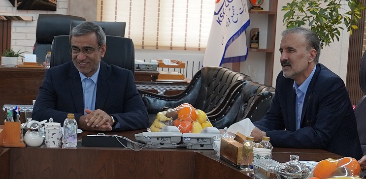 نشست مشترک استاندار خراسان رضوی و سرپرست مجتمع فولاد خراسان؛ تأکید بر نقش راهبردی صنعت فولاد در اقتصاد منطقه