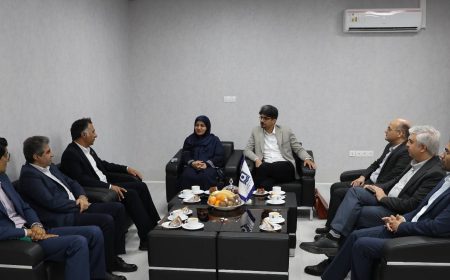 برگزاری نشست مشترک معاون برنامه‌ریزی و توسعه شرکت صبا فولاد خلیج فارس و رئیس دانشگاه هرمزگان در راستای هم‌افزایی صنعت و دانشگاه