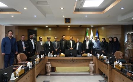 مراسم تودیع و معارفه طرح کمک به تامین زیربناهای واحد فرآوری تیتانیوم کهنوج برگزار شد