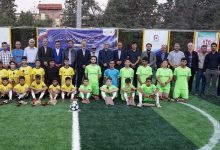 زمین چمن مصنوعی «فخاس» در نیشابور افتتاح شد