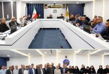 برگزاری جلسه فصلی مدیرعامل بیمه کوثر با نمایندگان برتر