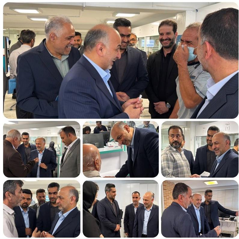 مدیرعامل بیمه دی از شعبه تخصصی بیمه‌های درمان بازدید کرد