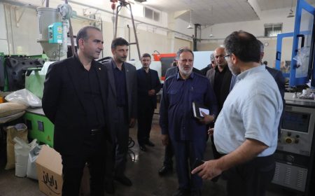 پیگیری میدانی مدیرعامل سازمان منطقه آزاد انزلی جهت رفع موانع واحدهای تولیدی