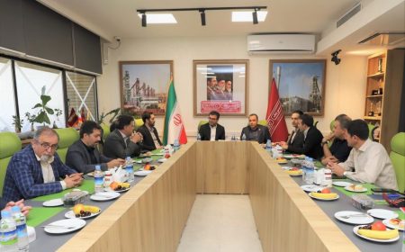 دیدار مدیران ارشد شرکت‌های ایریتک و سیمان فارس برگزار شد