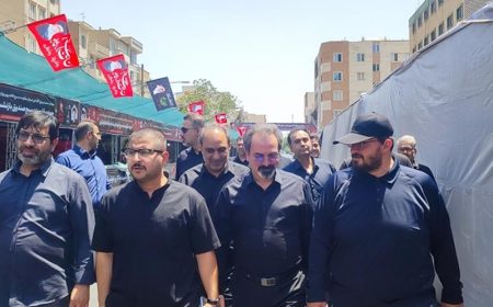 بازدید مدیرعامل هلدینگ صبا انرژی از مواکب خدمت‌رسانی به زائران و عزاداران
