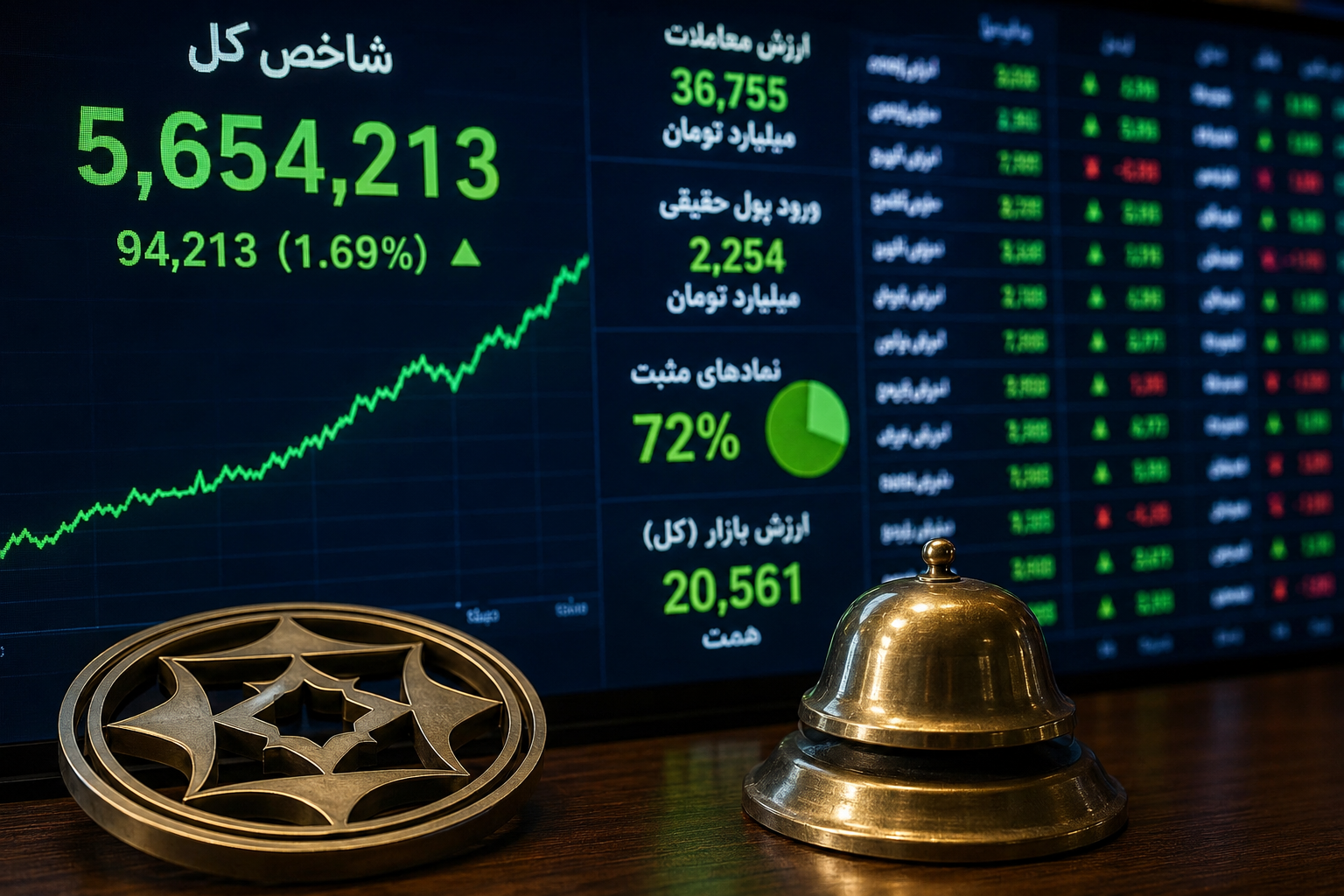 تحلیل بازار بورس امروز دوشنبه ۱۹ مردادماه؛ سقف جدید یا آغاز استراحت شاخص؟