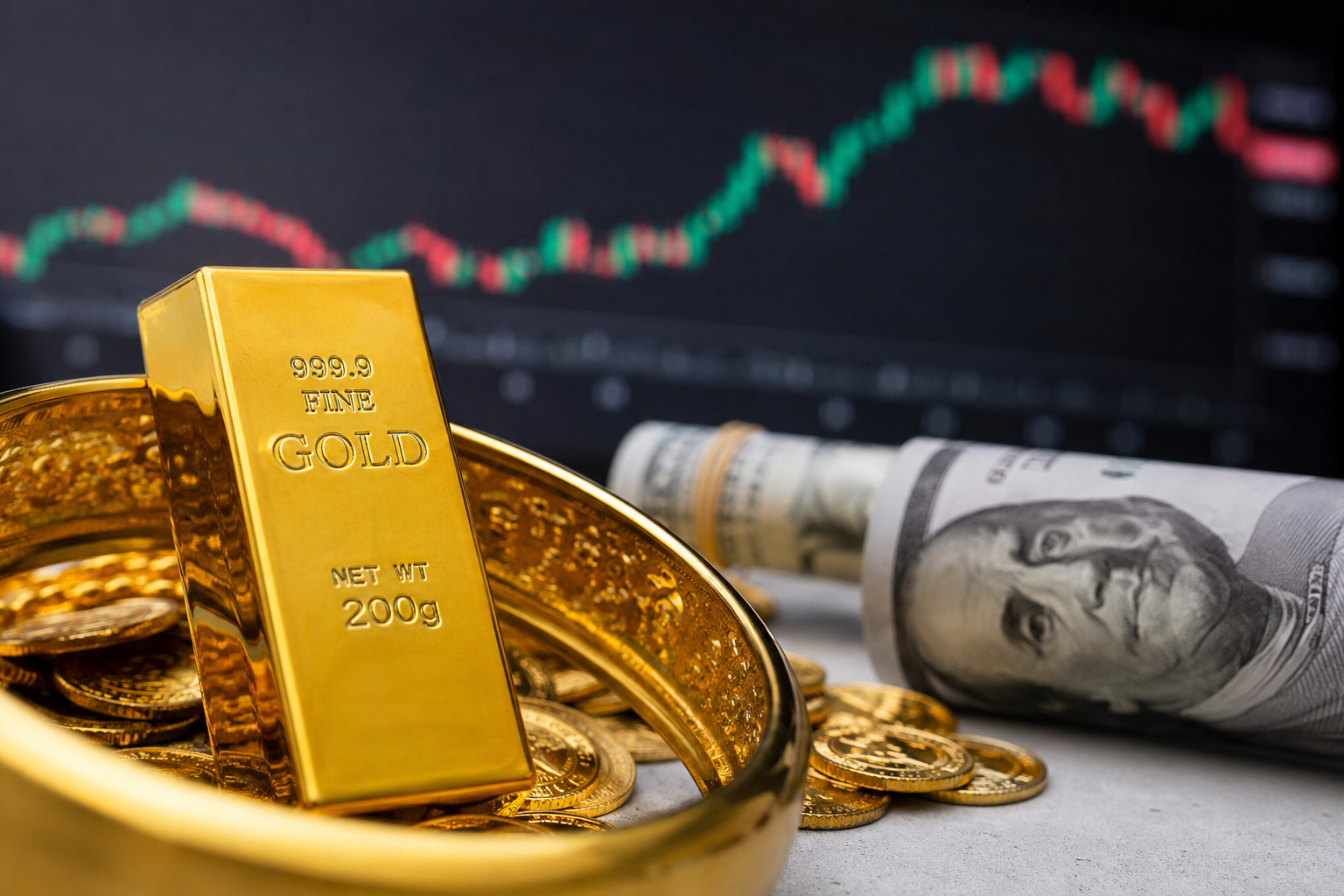 آیا طلای ۱۸ عیار از قیمت دلار جدا شده است؟