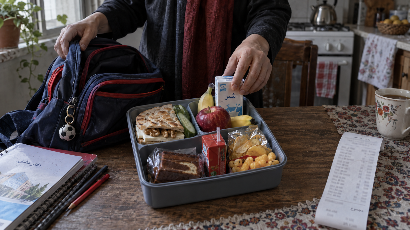 وقتی خوراکی مدرسه به‌اندازه یک حقوق آب می‌خورد