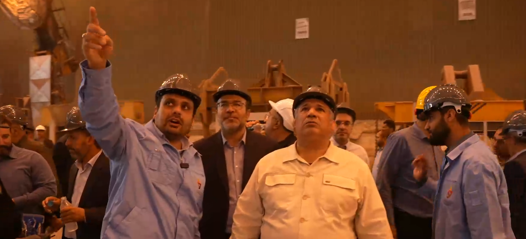 رئیس و اعضای کمیسیون اقتصادی مجلس از فولاد جهان‌آرا اروند بازدید کردند