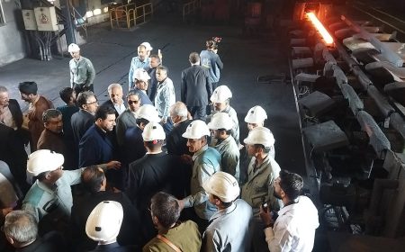 افتتاح واحد انباشت و برداشت کنسانتره فولاد خراسان