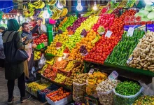 قیمت میوه و سبزی امروز ۸ مهر ۱۴۰۵؛ خیار سالادی ۴۷ درصد گران شد