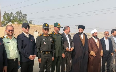 آغاز عملیات اجرایی پاسگاه خور دورق با مشارکت فولاد شادگان