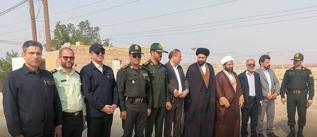 آغاز عملیات اجرایی پاسگاه خور دورق با مشارکت فولاد شادگان