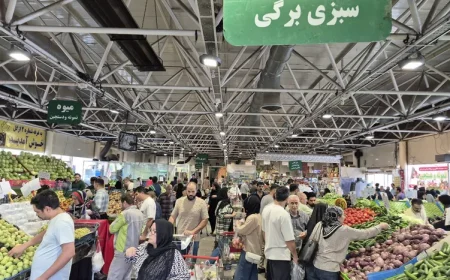 بازار میوه و سبزی زیر و رو شد / از سیب‌زمینی ۷۸ هزار تومانی تا زنجبیل ۴۲۰ تومانی